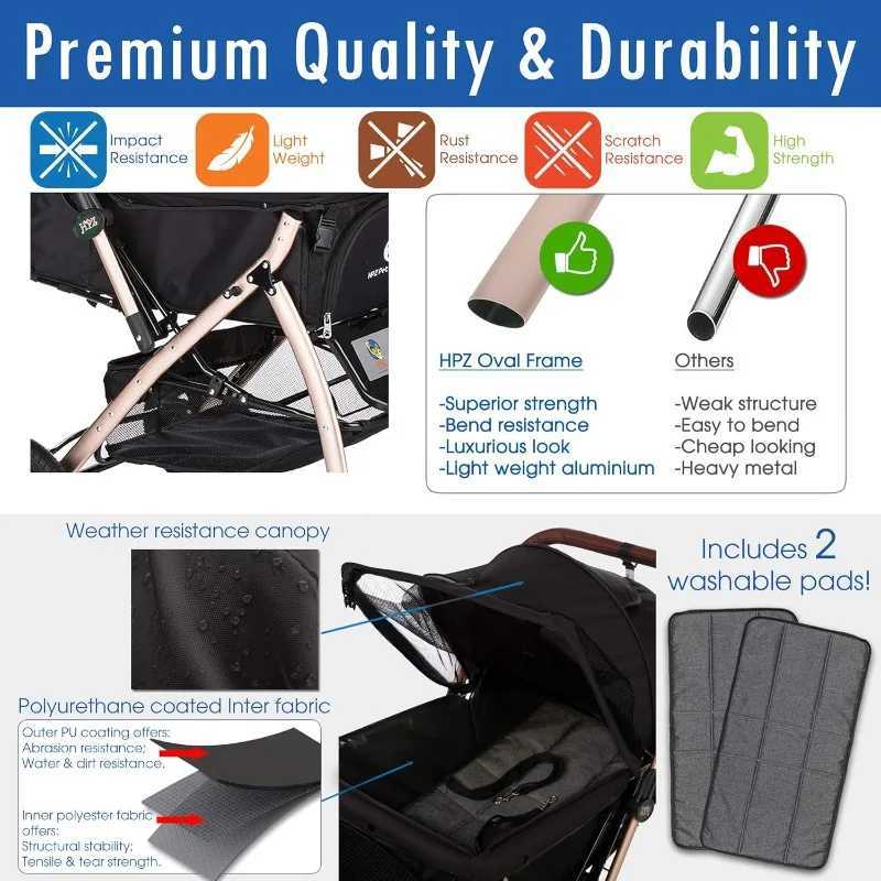 Advanced heavy-duty Du DogCat handcart travel cart company no zipper entrance pump no rubber tires small and medium-sized pets W250109