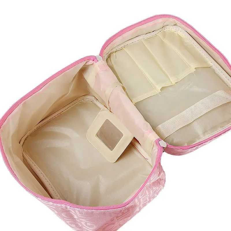 Womens Makeup Bag Home Waterproof Toilet Organizer Travel Portable Lipstick Necklace Bracelet Storage Makeup Box W250109