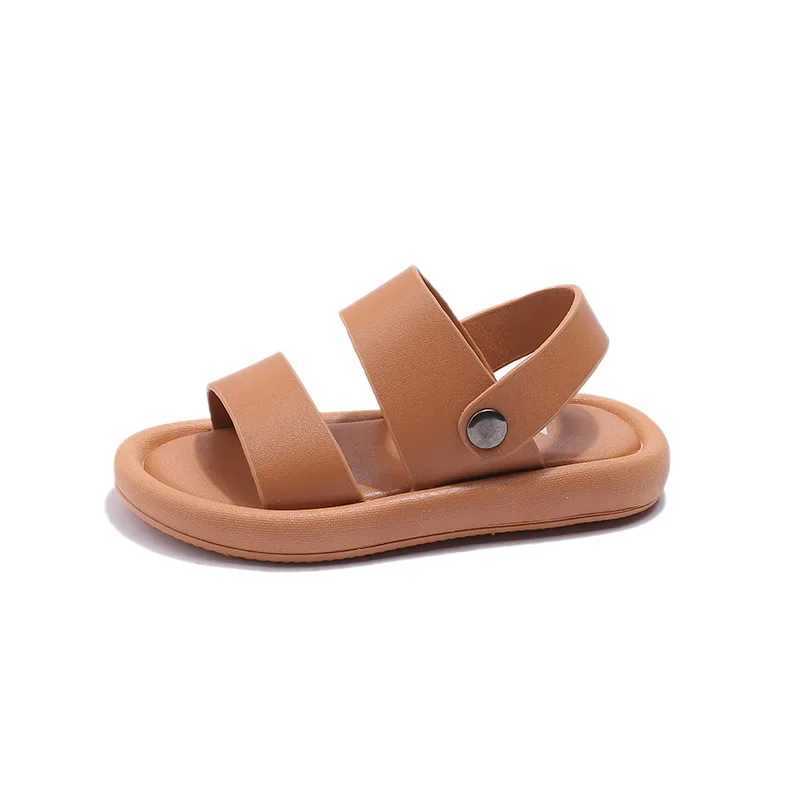 Childrens Sandals 2024 Summer Small Girls Fashion Baby Girls Open Toe Sandals Soft Bottom Non Slip Beach Shoes W250108