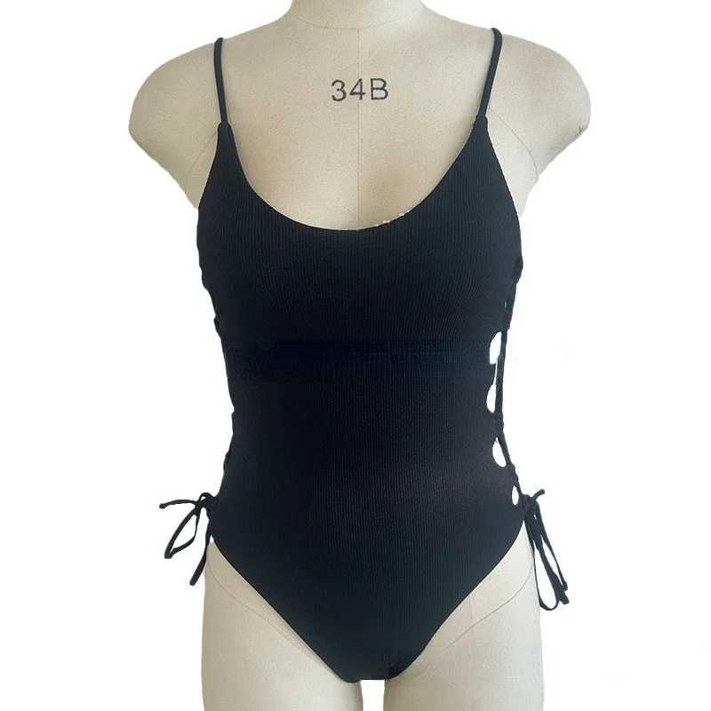 Sexy One-Piece Swimsuit Women Hollow Out Fa Swimwear 2024 New Micro Monokini Bikini Beachwear Summer Bathing Suit WhiteXJ240108