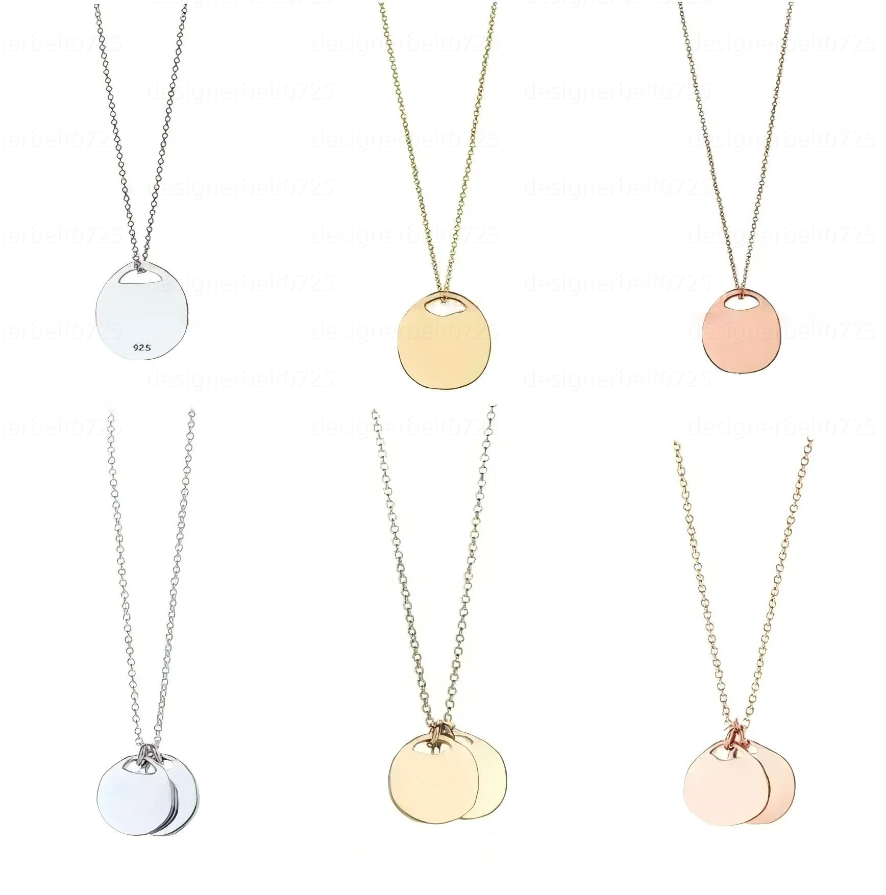 Fashion hot selling designer necklace women's heart-shaped pendant necklace women's stainless steel necklace designer luxury jewelry Valentine's Day party gift nice