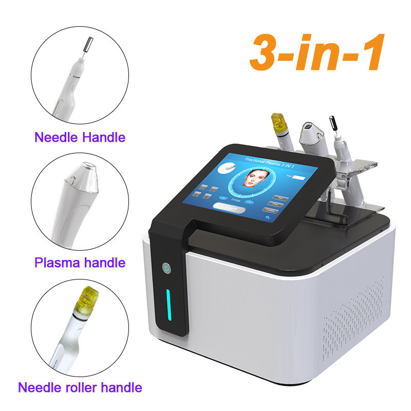 3 in 1 Fibroblas Ozone Jet Plasma Pen Medico Jet Plasma Laser Shower Acne Treatment Face Lift Wrinkle Removal Roller Plasma Beauty Machine