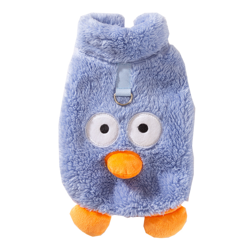Pet Cat clothes cute two feet warm woolen clothes autumn and winter dog clothes small and medium-sized pet clothes