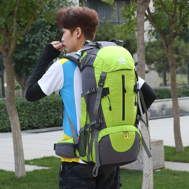 Factory Cargo Outdoor Sports Backpack Large Backpack Mountaineering Bag Travel Bag Large Capacity Multi Functional Backpack 240920