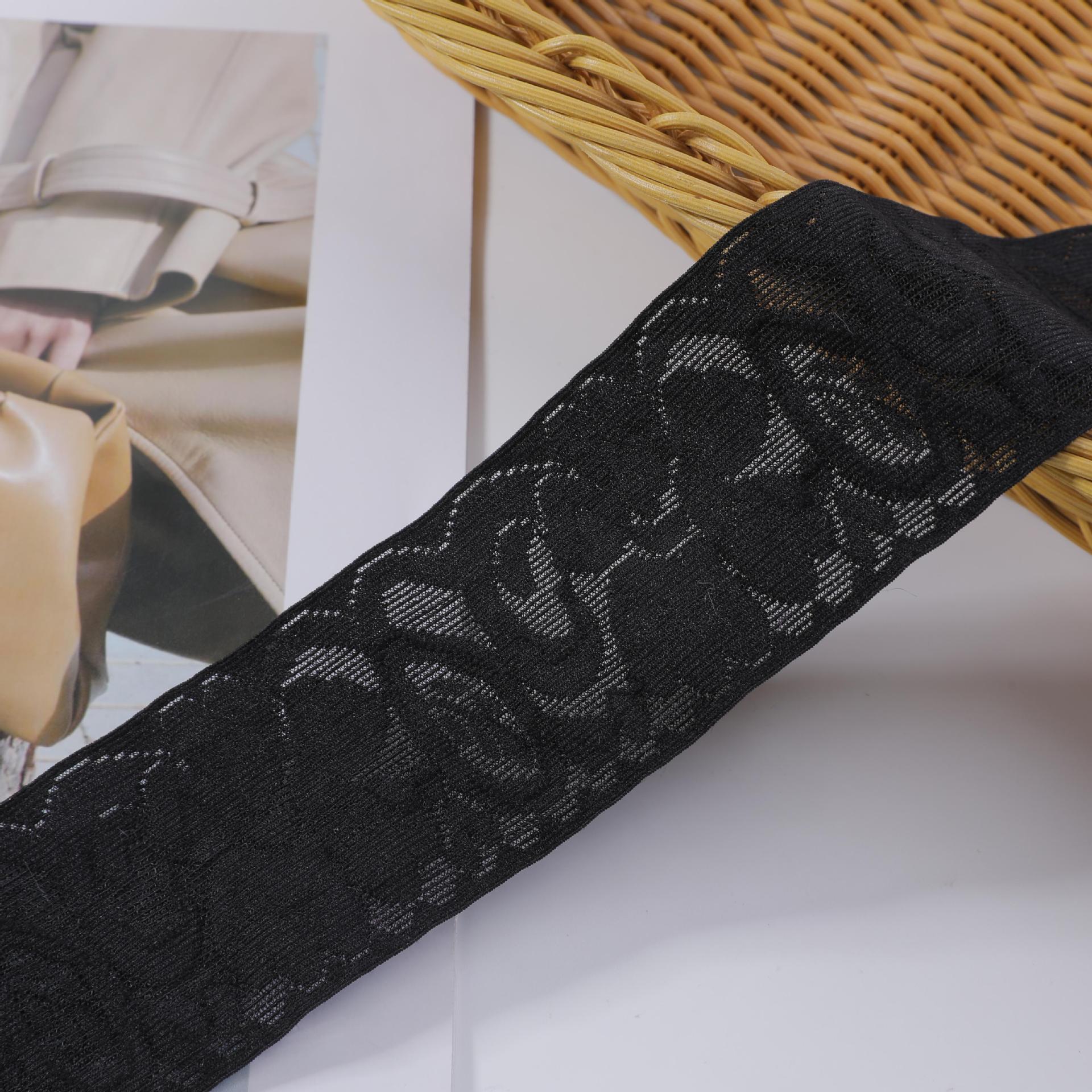 6.0cm Elastic Lace Elastic Band Lace Hollow Elastic Ribbon Underwear Pantyhose Wedding Accessories in Stock