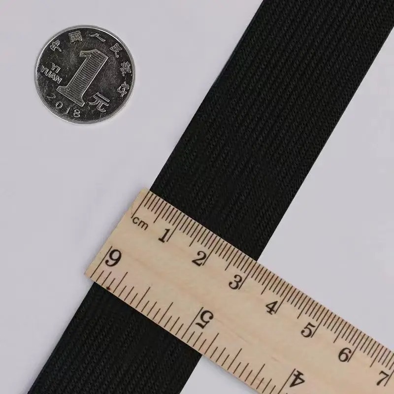 40m full plate elastic band elastic rope pants thick waistband elastic thin flat rubber band stretch band clothing accessories