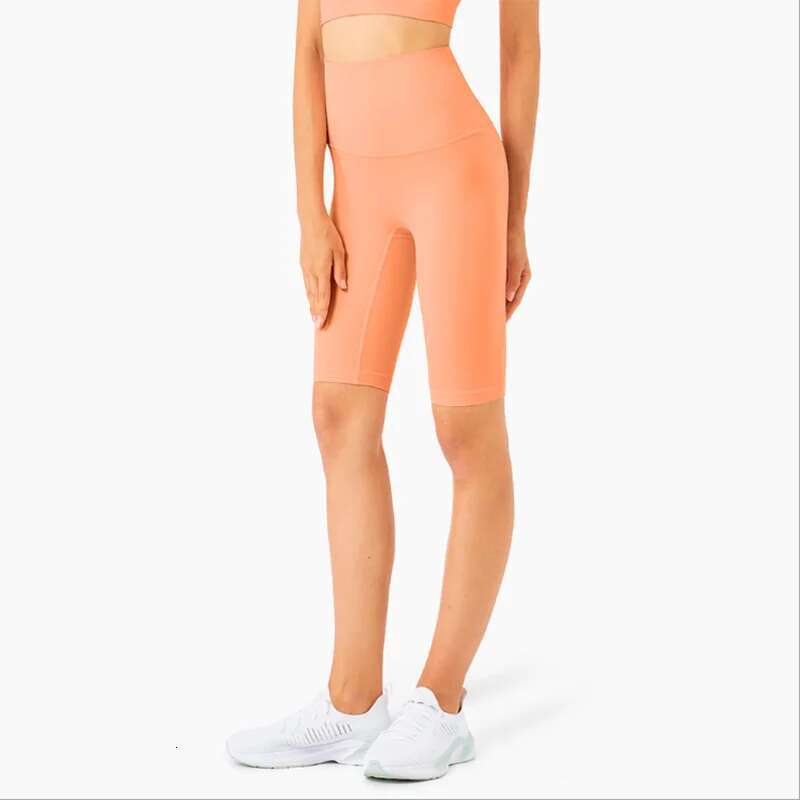 Vnazvnasi 2023 Woman 26Colors High Waist Energy Yoga Shorts Seamless Hip-Up Tight Elastic Sport Short-Pants Fiess Leggings