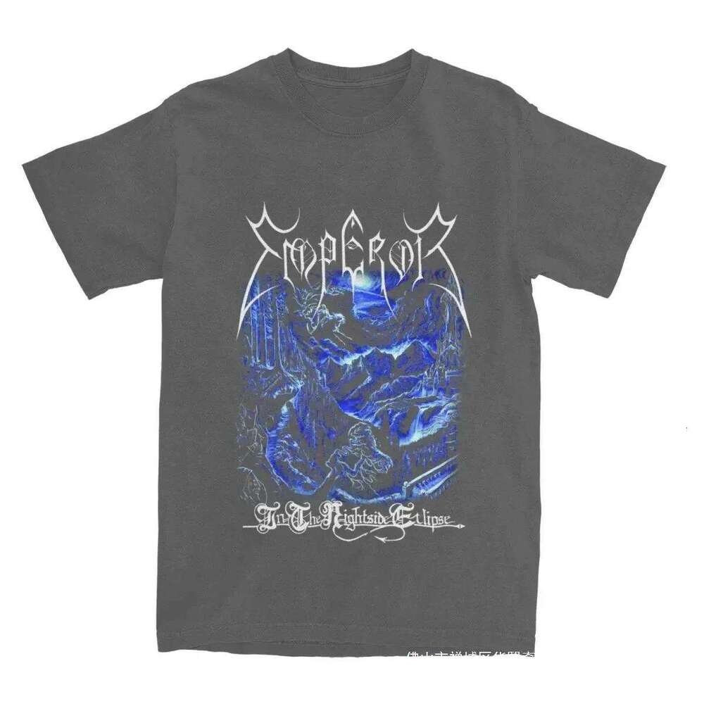 Black Metal Band Emperor Accessories T-Shirt for Men Women S