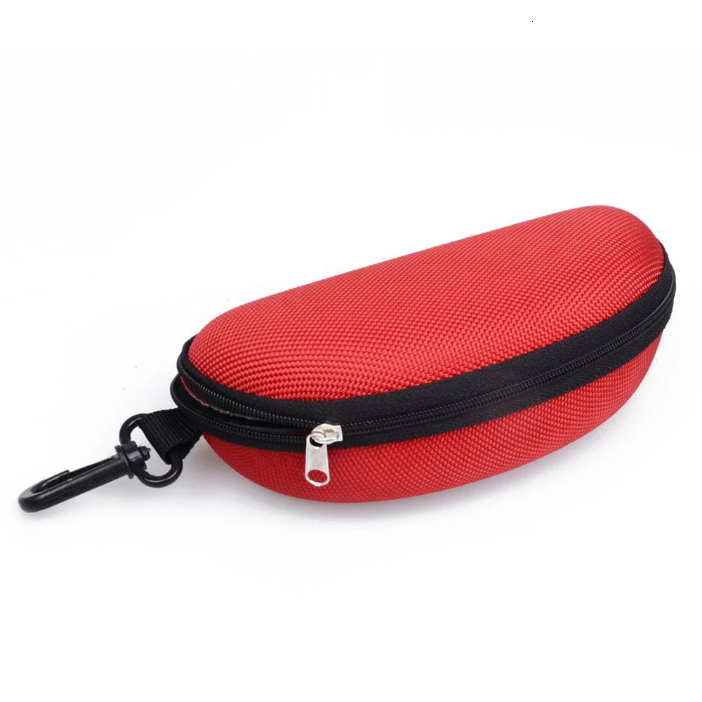 Hard Zipper Box Eyewear Accessory for Sunglasses and Reading Glasses 250109