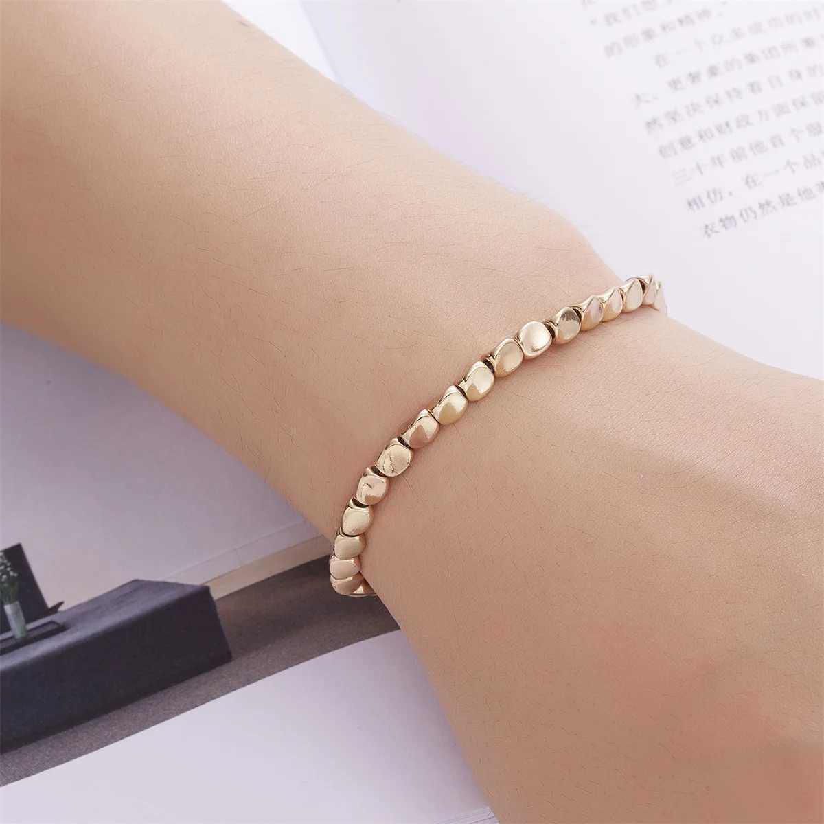 Handmade Tibetan Buddhist Bracelets On Hand Braided Copper Beads Lucky Rope Bracelet Bangles For Women Men Amulet Jewelry GiftXJ250109