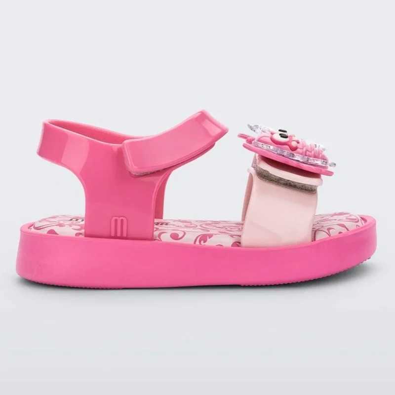 Hot selling new childrens jelly shoes summer 2024 boys and girls lightweight sandals baby cute beach shoes MN069 W250108