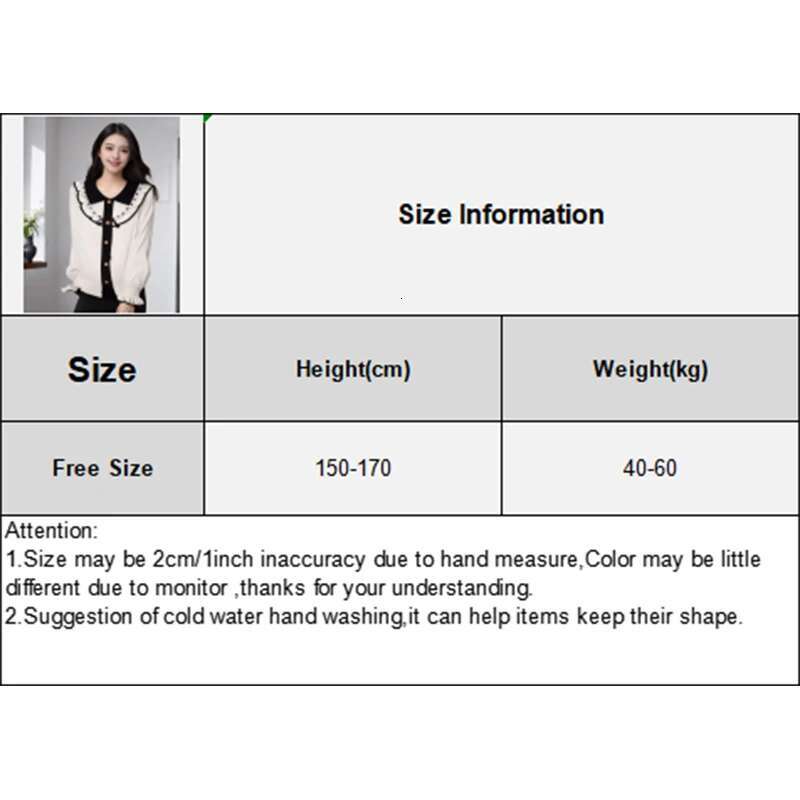 Women's Ruffled Long Sleeve Knitted Sweater Single Breasted Lapel Bowknot Tops