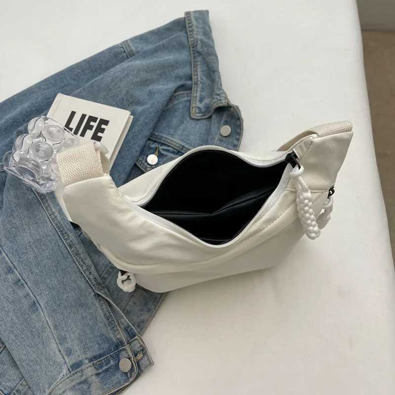 Casual Simplicity plicity Crossbody Bag Summer Candy Color Nyl Bag Female New Large Capacity Fi Single Shoulder BagXJ250108