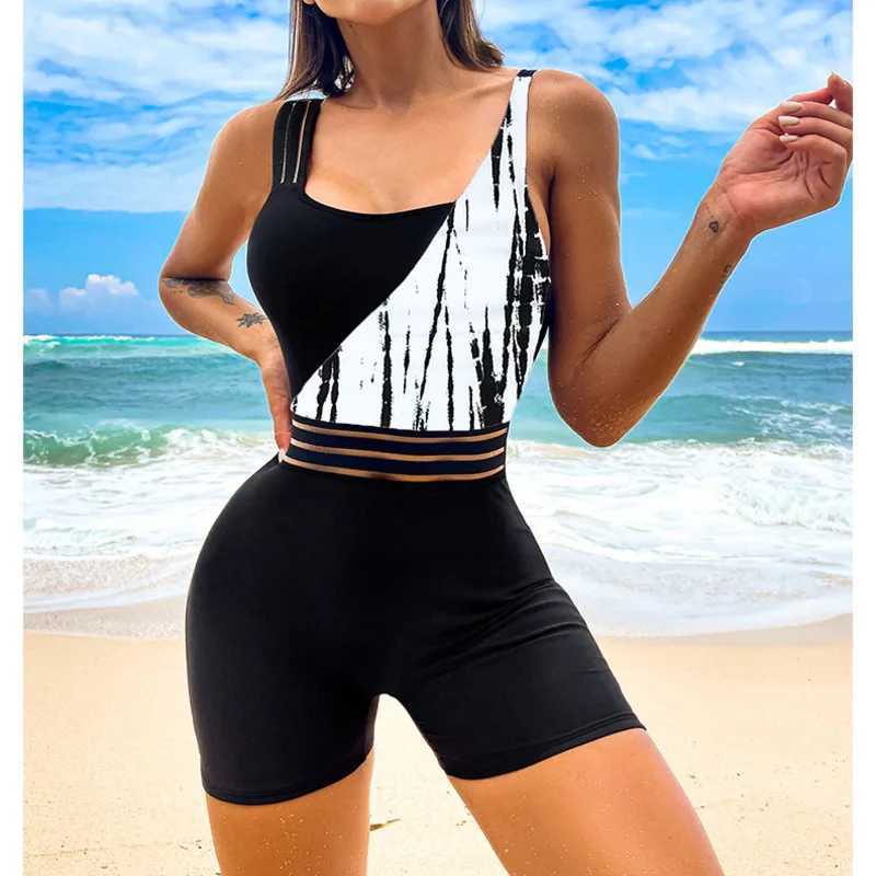 Summer Sexy One Piece Swimsuits Closed Womens Swimwear Push Up Fa Swim Wear Body Bathing Suit For Beach Pool Bather 2025XJ240108