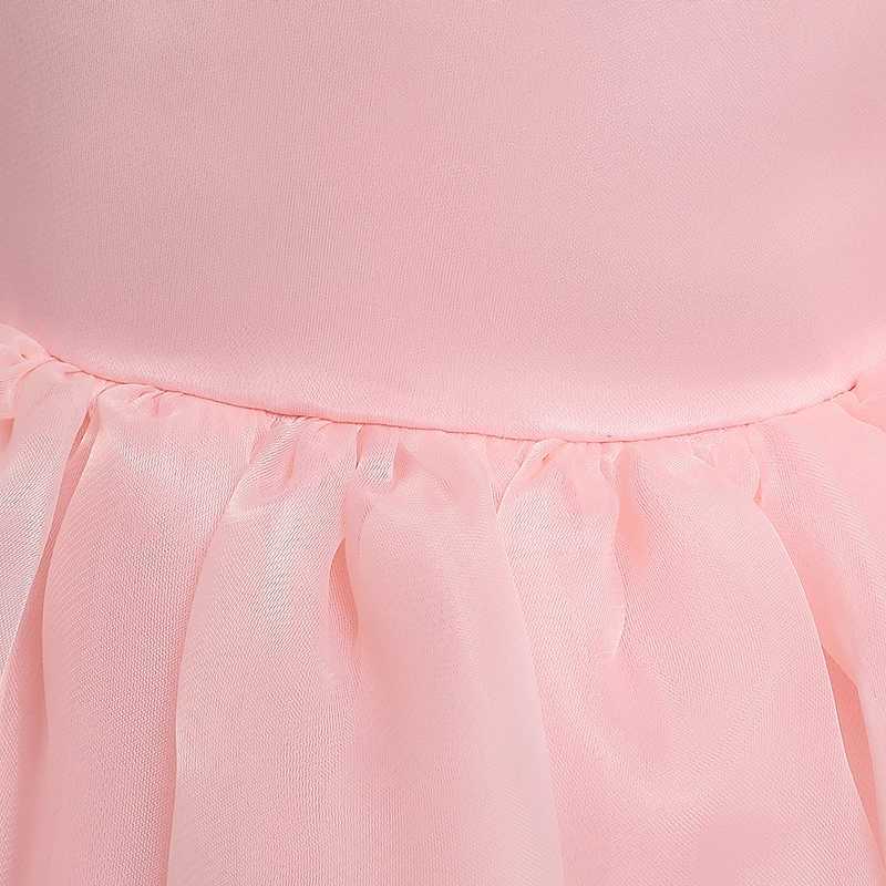 Flower Girl Dresses For Weddings Cute Girl Birthday Par Princess Dress Easter Backless Tulle Tutu Vestidos Evening Par ClothXJ250108