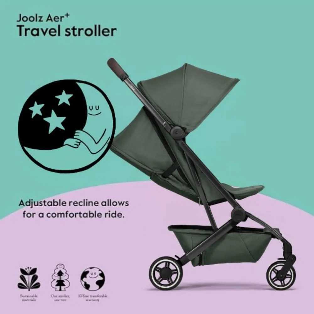 Lightweight and compact station wagon - portable one handed folding design - ergonomic baby and toddler seats (up to 50 pounds) W250109
