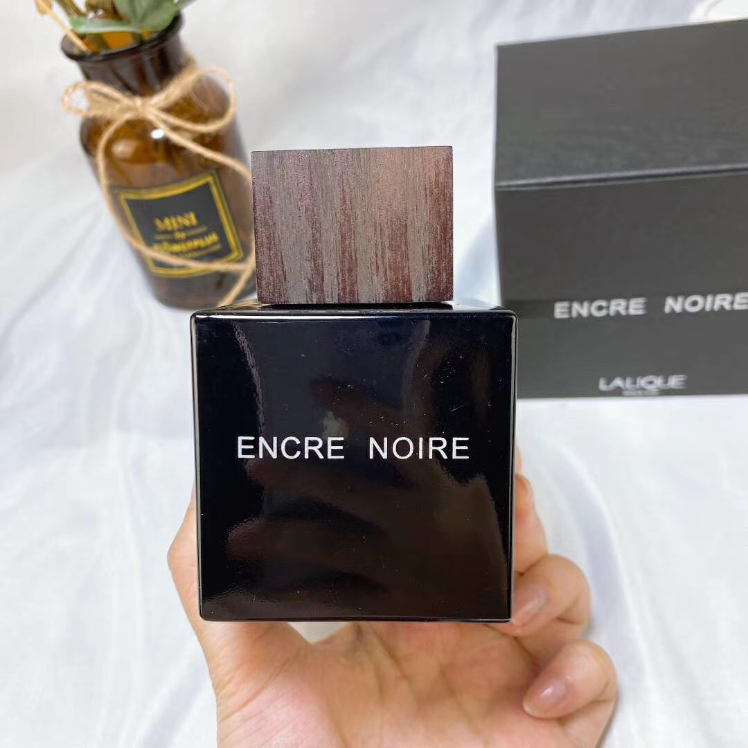 Encre Noire Parfume 100Ml Men Designer Eau De Perfume EDP Cologne Spray Good Smell High Quality Fragrance Fast Ship