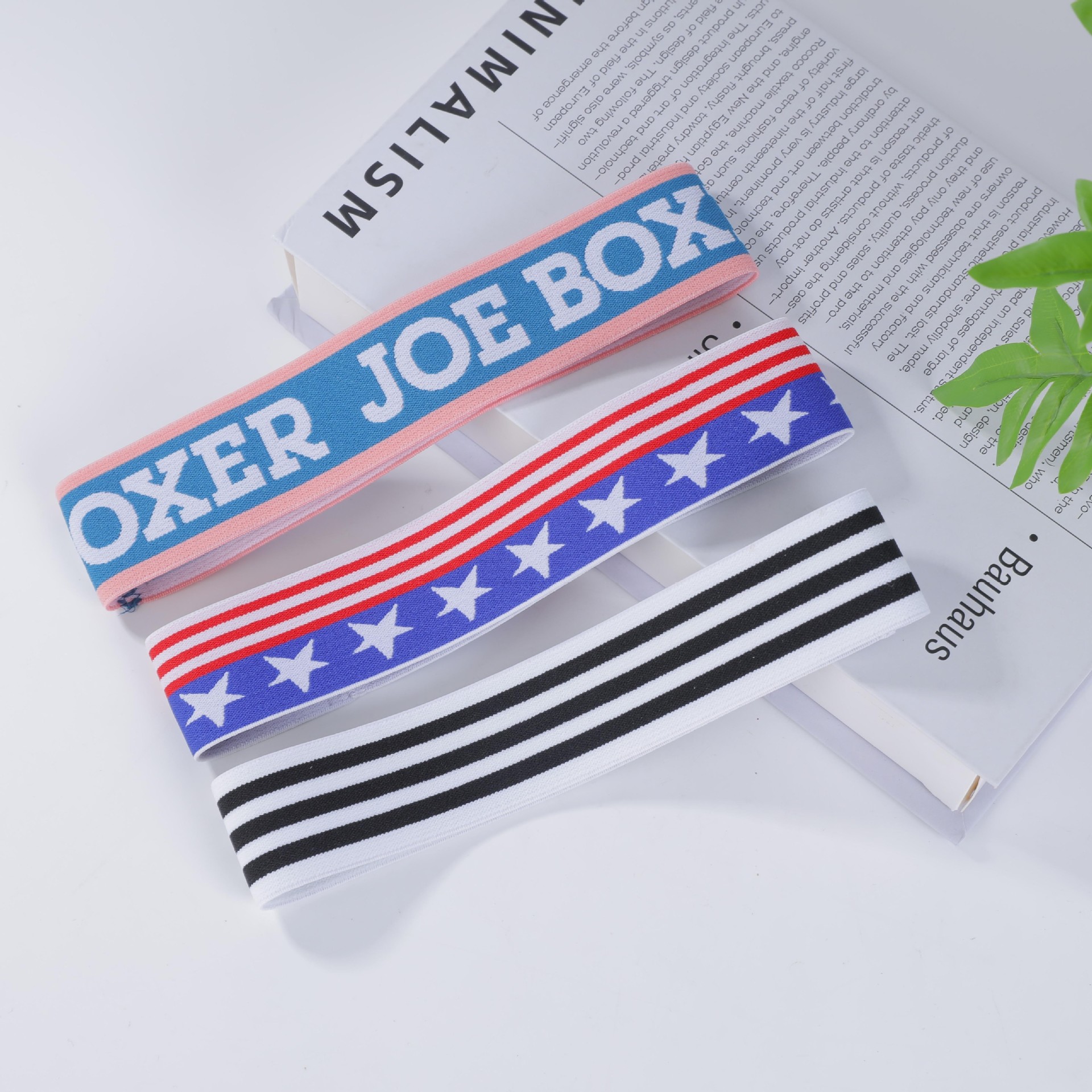 Children's sports headband elastic band boys' basketball sweatband headband street dance accessories girls' hip-hop hair clip headband