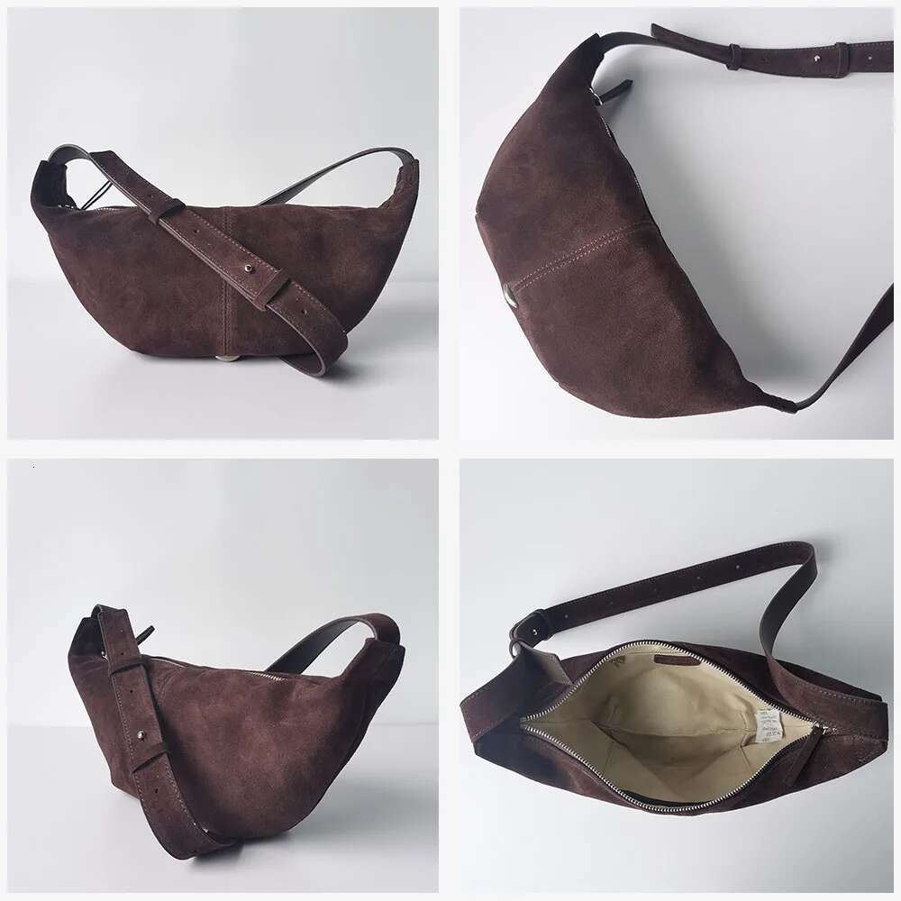 Women's Suede Shoulder Crossbody Bag Party Bags Youth 2025 Premium Underarm Vintage Womens High Quality Ladies Fashion