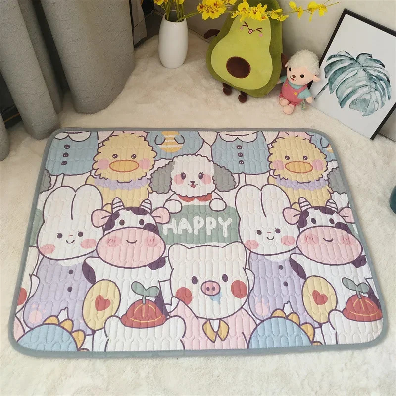 Cotton padded diaper pads for children waterproof washable menstrual pads aunt pad physiological period mattress waterproof chil 250109