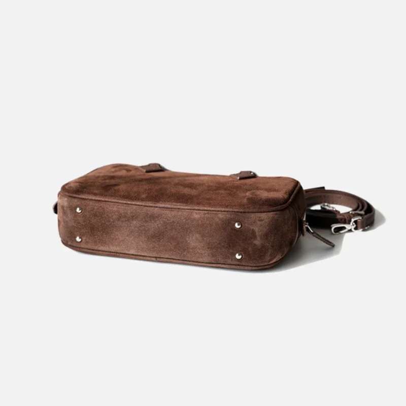 Suede Square For Women Designer Handbags Frosted Cowhide Shoulder Crossbody Bags With Straps Retro Winner New