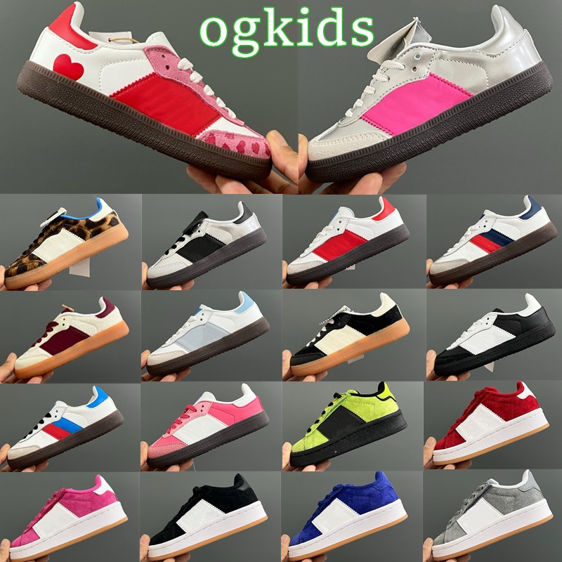 Kids designer shoes Toddler Sneakers Children Skateboarding shoes BLACK white grey color Infant Boys Girls Baby Trainers 22-35cZXW#