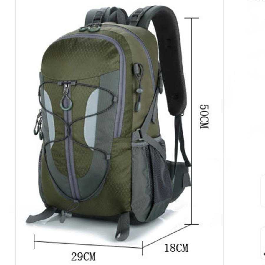 New Outdoor Mountaineering Backpack with Large Capacity Simple and Lightweight Waterproof Outdoor Travel and Sports Backpack 240920