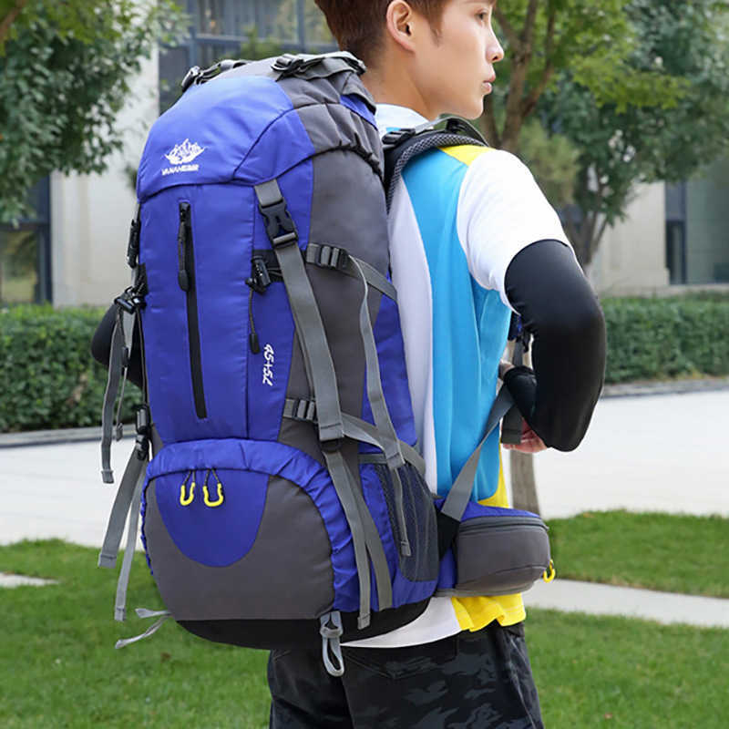 Factory Cargo Outdoor Sports Backpack Large Backpack Mountaineering Bag Travel Bag Large Capacity Multi Functional Backpack 240920
