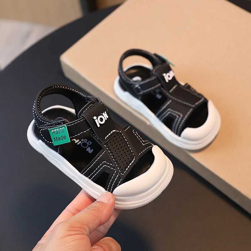 Sandas Soft Sole Kid Sandals 2023 Summer New Anti slip Baby Walking Shoes Boys Beach Shoes Casual Girls Shoes Baby Shoes W250108