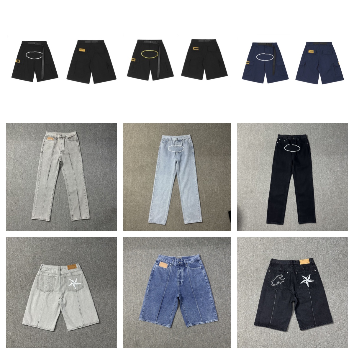 Men's Shorts Cargo Mens Fashion Designer jeans Pants Womens Summer Sweatpants Trend Quick Drying Outdoor Printed street pocket Short Cotton Casual