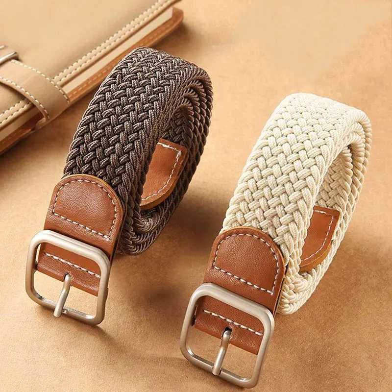 2024 New Womens Belt Mens Pants with Womens Jeans with Instagram Style Youth Canvas W250109