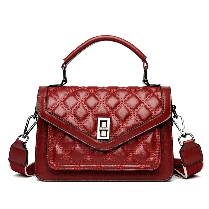 new style New Crossbody High Capacity Lingge Handheld Bag Spring Women's Versatile