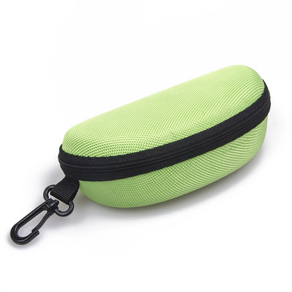 Hard Zipper Box Eyewear Accessory for Sunglasses and Reading Glasses 250109