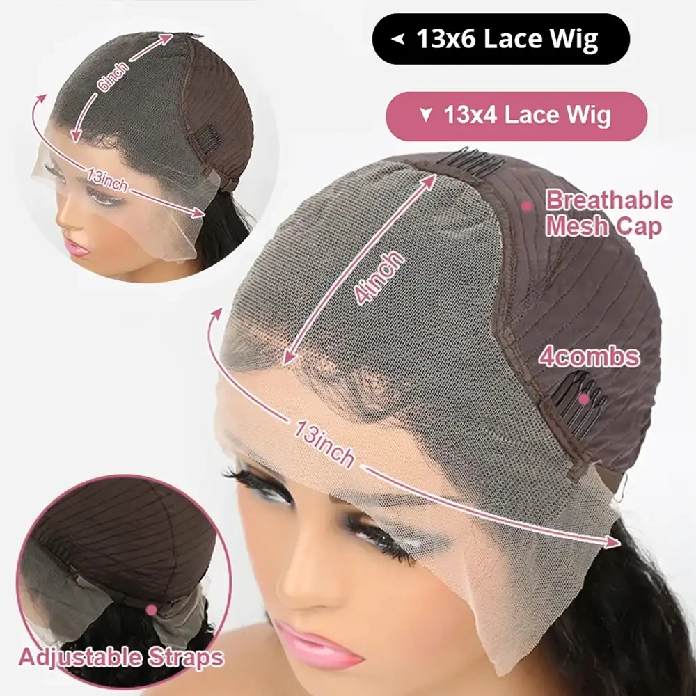 Brazilian Highlight Ombre Honey Blonde Wigs For Women 13X4 Lace Front Human Hair Burmese Curly Wig Synthetic 250%