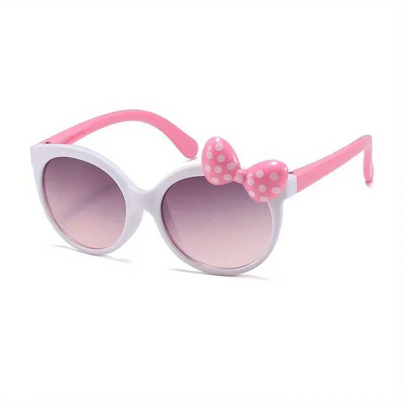 Cute bow sunglasses girls and childrens sunglasses used for climbing outdoor activities W250109