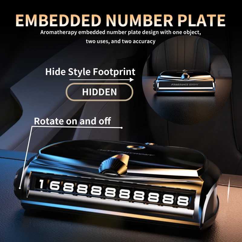 Car Air Freshener V88S Intelligent perfume spray Car Air Refresher USB Charging Fragrance Decoration Indoor Accessories perfume Diffuser H250108