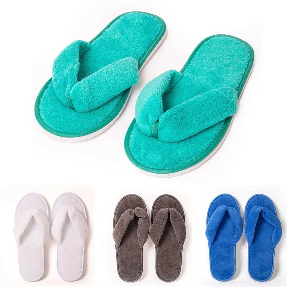 New Arrival Soft winter hotel slider for men and women disposable cotton flip cover for travel family hotel soft SPA guest slider T250108