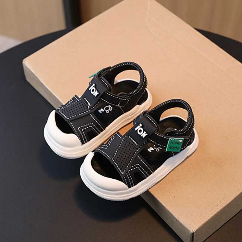Sandas Soft Sole Kid Sandals 2023 Summer New Anti slip Baby Walking Shoes Boys Beach Shoes Casual Girls Shoes Baby Shoes W250108