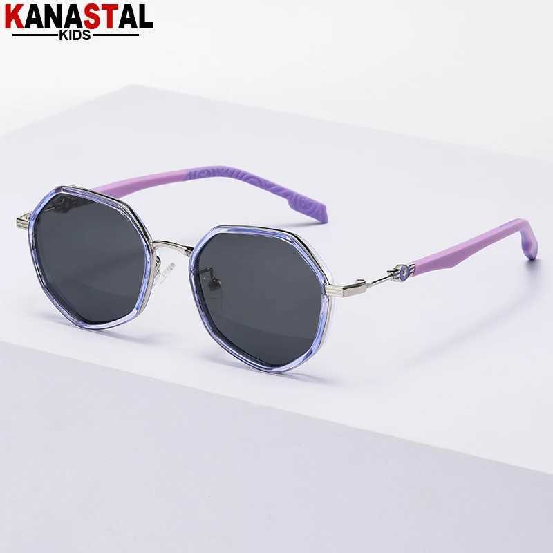 Childrens Polarized Sunglasses Childrens UV400 Sunglasses TR90 Metal Glasses Frame Camping Sunscreen Bicycle Anti glare Sunshade Glasses W250109