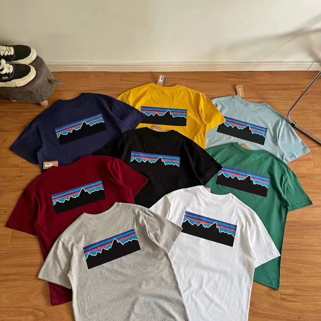 Designer T shirt mens short sleeved outdoor sports and casual style classic P6 outdoor sports T shirt