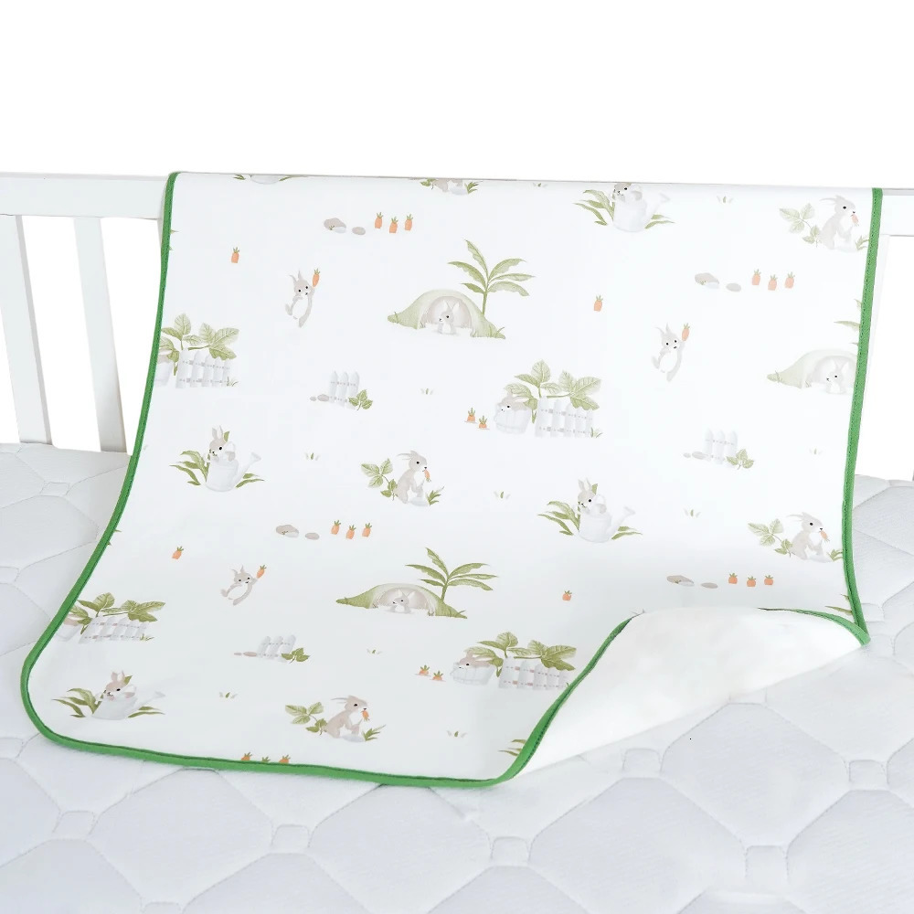 HappyFlute Cartoon Print Washable Baby Diaper Changing Mat Multi-Scenario Use Waterproof Changing Pad Breathable Cover Mattress 250109