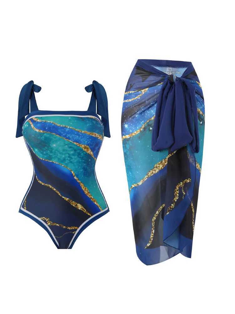 Egant Floral Printed Lace Up Swimsuit Women 2023 Brazil High Waist Tight Beach Suit Sexy ss Ruff Bikini Two Piece SetXJ240108