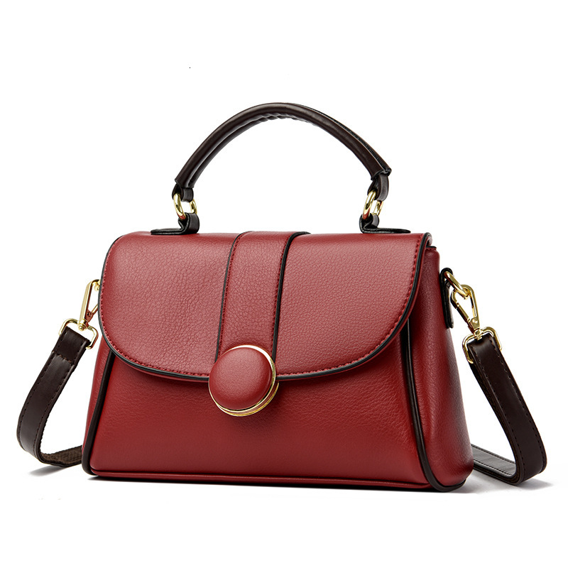 Leather new style New Soft Leather Single Shoulder Women's Bag Fashionable Versatile, Stylish And High-End, Crossbody Handbag
