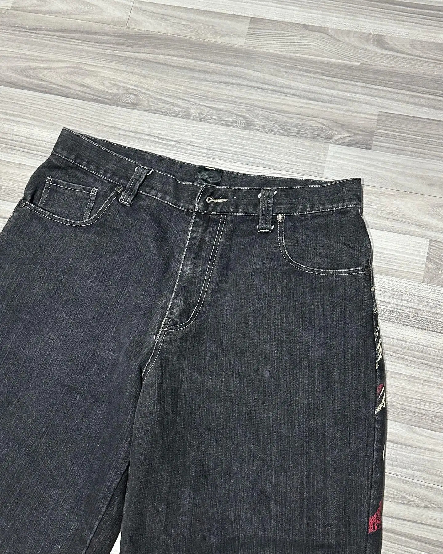Street Fashion Trend Summer Denim Shorts Men Y2K Harajuku Hip Hop Vintage Casual Joker Pants Unisex Loose Punk Rock 250107
