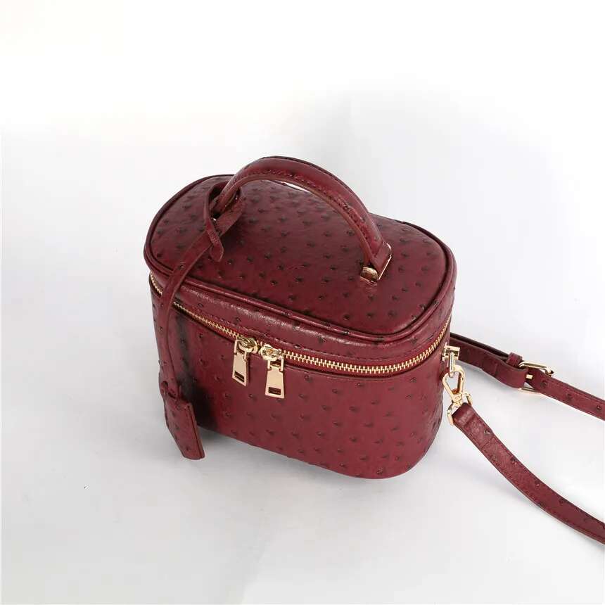XMESSUN Saudi Arabia Brand Design Ostrich Pattern Crossbody Bags For Women 2025 Simple Shoulder Tote Bag Lady Handbags