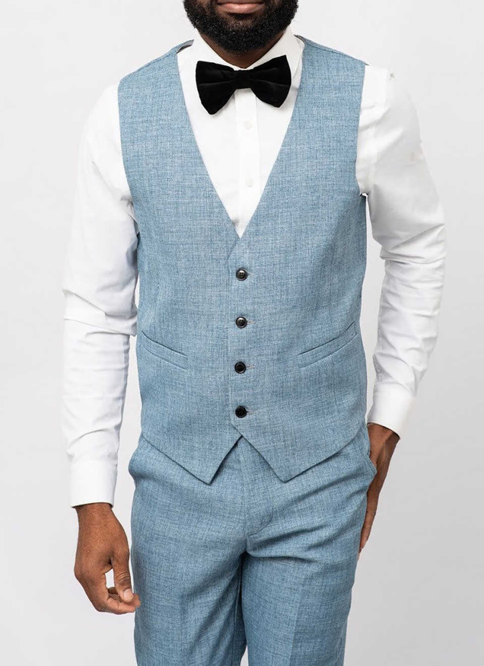2025 New Fashion 3 Pieces Men Suits Custom Made Peaked Lapel Two Buttons Royal Wedding Suits High Quality Handsome Formal Thick Business Coat+Pant+Ves