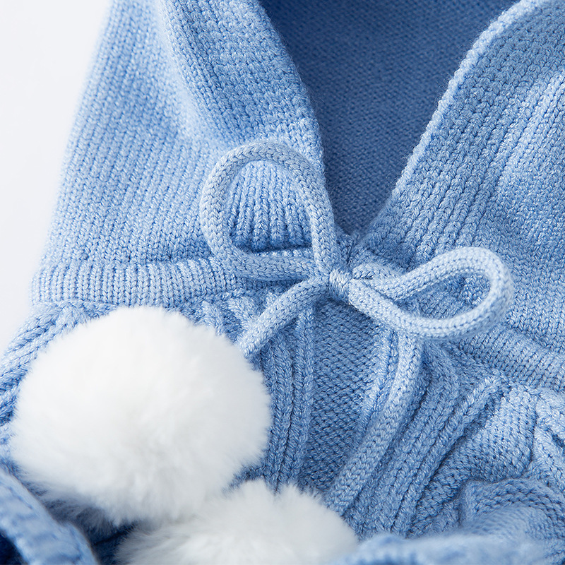 Pet cat sweater clothes hooded knitted sweater autumn and winter adult cat and kitten warm pet clothes