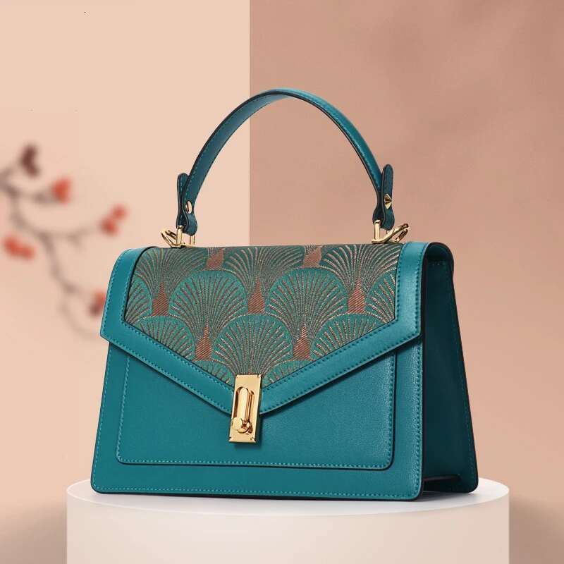 Genuine Handbags High-Quality Tote Women's Designer Female Bag Fashion Real Cowhide Leather Bags For Women
