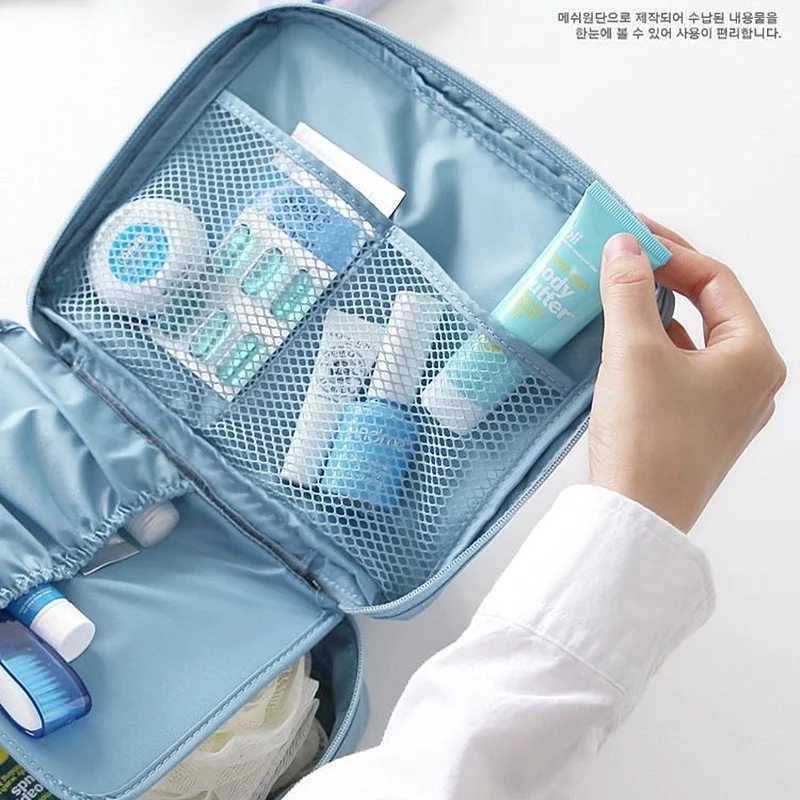 High capacity outdoor girls makeup bag womens makeup bag bathroom organizer waterproof womens storage box W250109