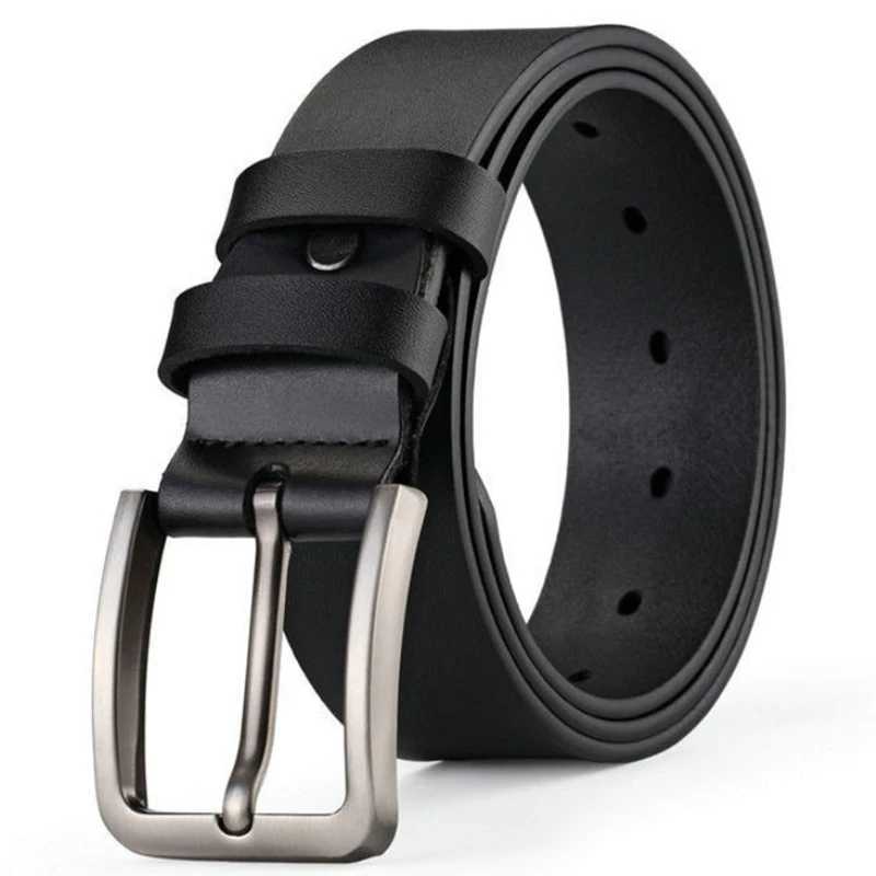 New Business and Leisure Mens Alloy Square Pin Buckle with Mens Famous Brand Luxury Design Pu Leather Jeans with Mens W250109